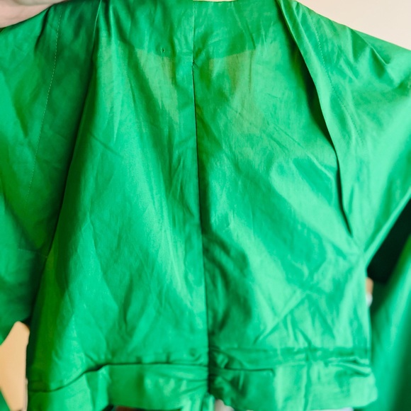 🔥🔥SOLD !!!!! Jason Wu beautiful apple green dress 💥🌺 - Picture 4 of 9